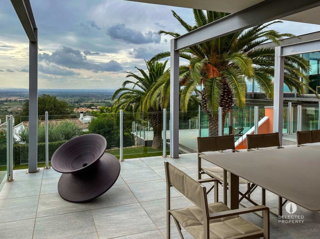 Propiedad exclusiva con impresionantes vistas a la campiña y al mar – Pau – villa – Foto 33