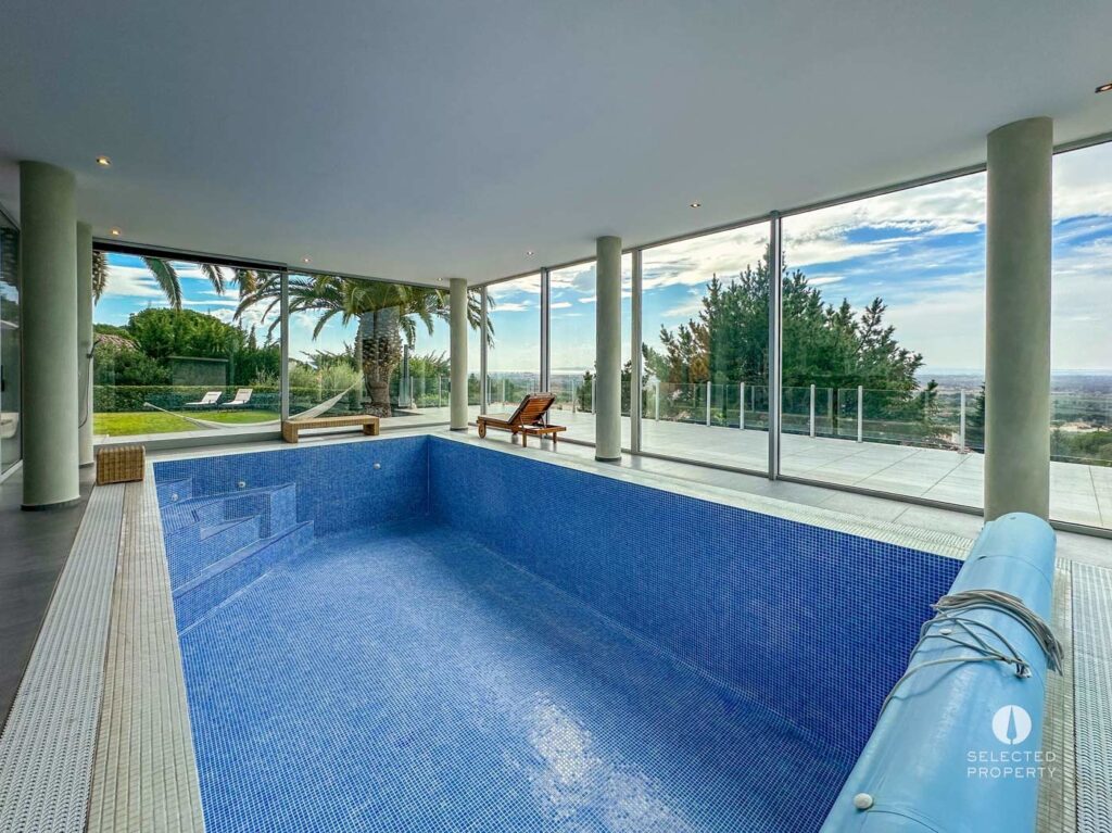 Propiedad exclusiva con impresionantes vistas a la campiña y al mar – Pau – villa – Foto 35