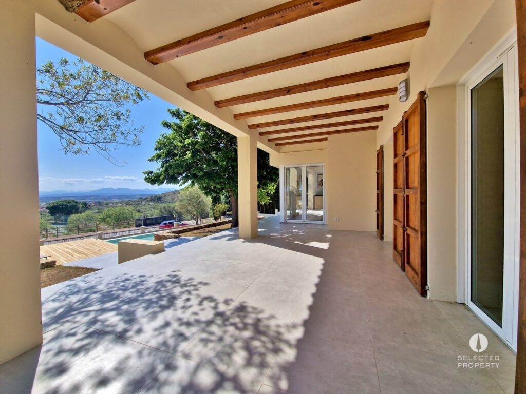 Villa excepcional con vistas al mar, piscina infinity y olivar — totalmente renovada, a 5 minutos de la playa – Pau – villa – Foto 12