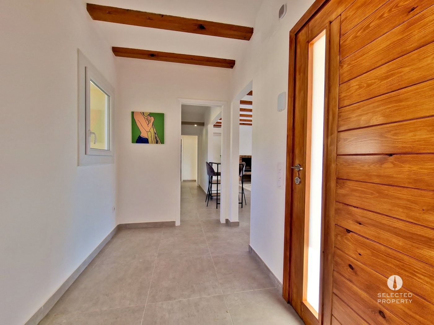 Villa exceptionnelle avec vue mer, piscine à débordement et oliveraie — entièrement rénovée, à 5 minutes des plages – Pau – villa – Foto 24