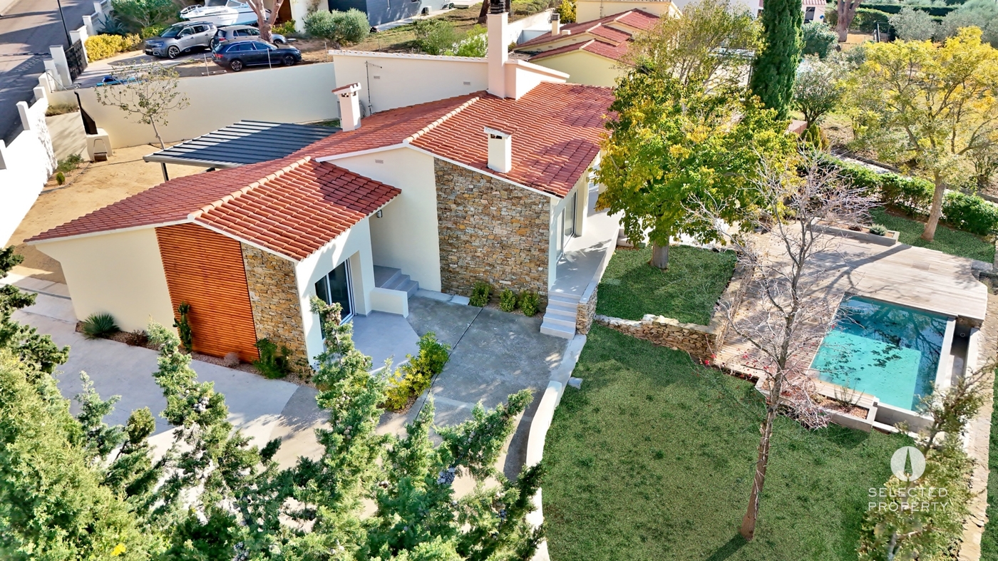 Villa exceptionnelle avec vue mer, piscine à débordement et oliveraie — entièrement rénovée, à 5 minutes des plages – Pau – villa – Foto 6